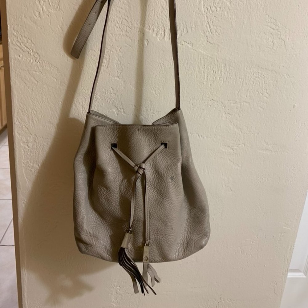 Kate Spade Gray Hobo Bag
